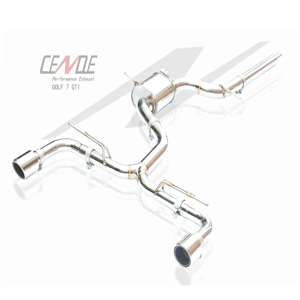 

CENDE High Quality Stainless 304 Catback Exhaust System for Golf MK7 G