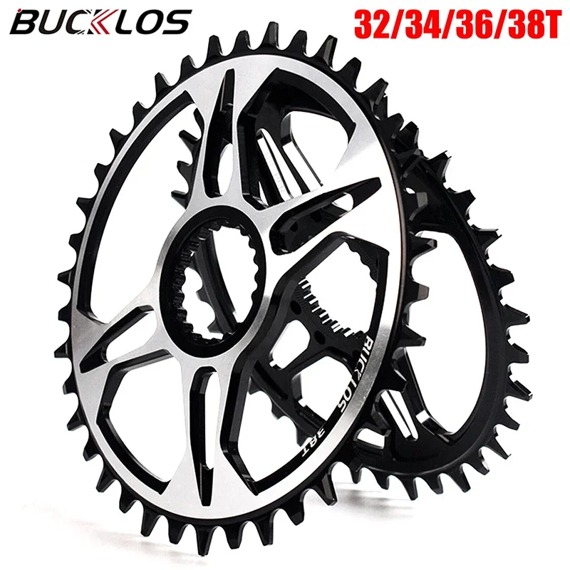 

BUCKLOS 104BCD Chainrings Narrow Wide Bicycle Chainwheel Mountain Bike 32T 34T 36T 38T Chainrings MTB Crankset Fit M8100 M9100