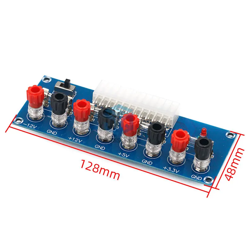 XH-M229 Desktop PC Chassis Power ATX Transfer to Adapter Board Supply Circuit Outlet Module 24Pin Output Terminal 24 pins