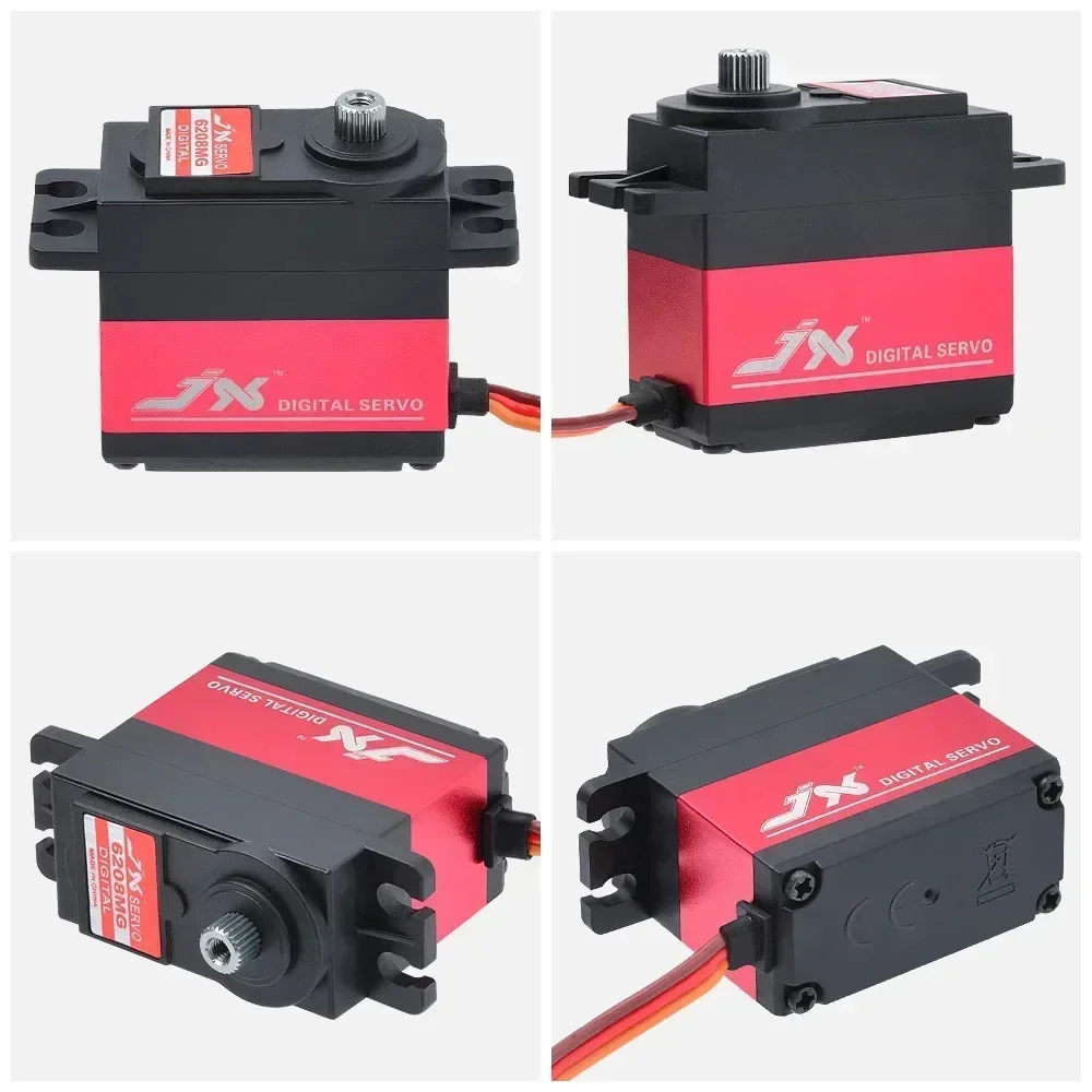 JX PDI-6208MG 8KG métal Geai Servo 120 degrés haute vitesse Standard 4.8-6V pour RC dérive voiture Buggy chenille avion Robot modèle