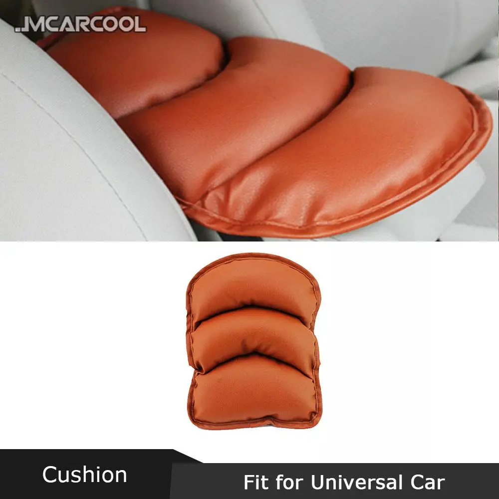 

For Universal All Car Seat Cover Soft Leather Auto Center Armrest Console Box Armrest Seat Protective Pad Mat Car Arm Rest