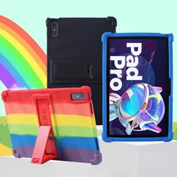 Funda de silicona blanda con soporte y bolígrafo para Lenovo Xiaoxin Pad Pro 11,2 pulgadas 2022 Tab P11 Pro Gen2 11,2 