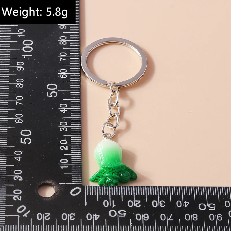 Cartoon 3d Frucht Orange Charms Schlüssel bund Souvenir Geschenke für Frauen Männer Auto Schlüssel Handtasche Anhänger Schlüssel ringe DIY Schmuck Zubehör – Detail 8