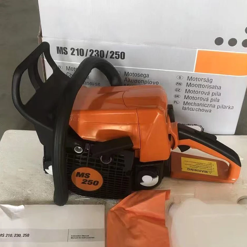 ms250 Chainsaw Chainsaw Engine Motor Crankcase 2.3KW 45.4 cm³ Power Head For MS250 Chainsaw Without Guide Bar and Saw Chain