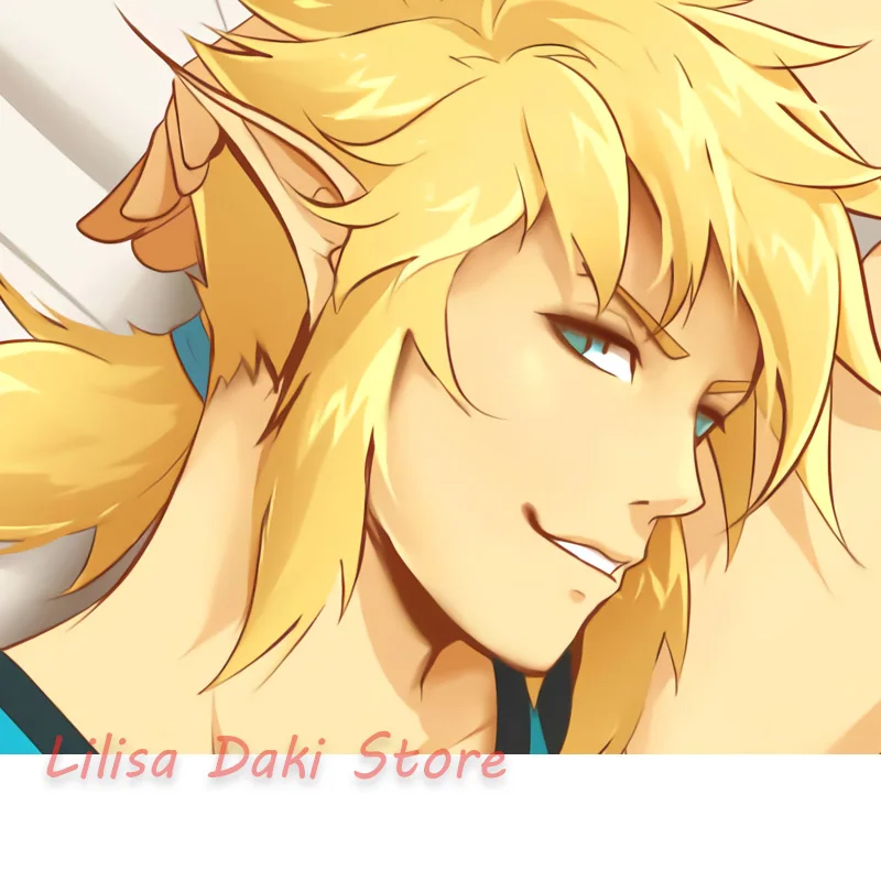 Dakimakura Link Body Pillow Cover Double-Sided Print Anime Life-Size Pillowcase Gifts