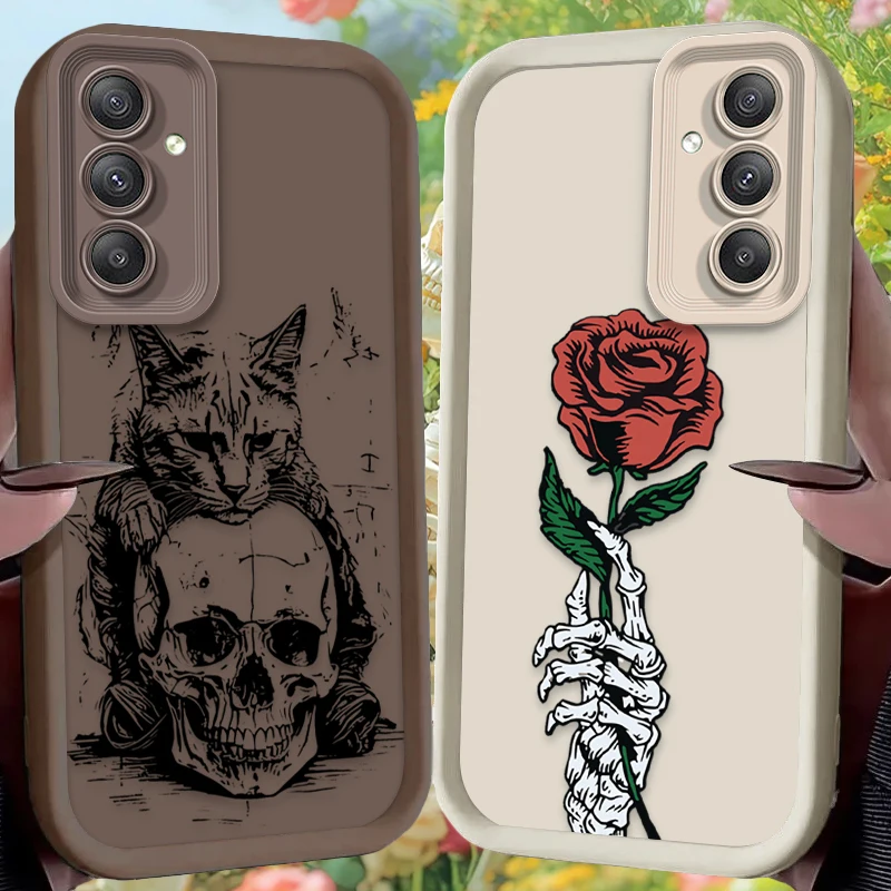 Art Cat And Skull S…