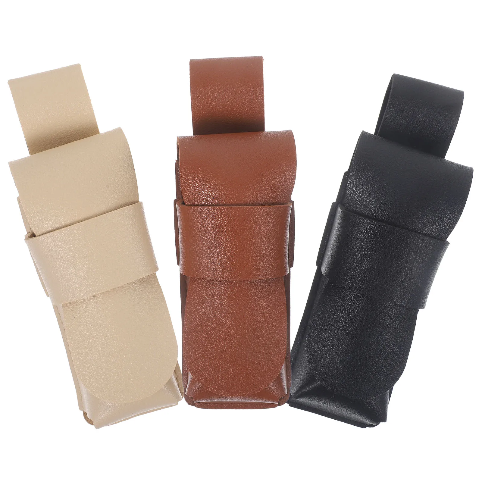 

3pcs Case Brown Black Beige Protective Cover Single Harmonica Harmonica Cases And Pouches Storage Cases Pouch Storage Bag
