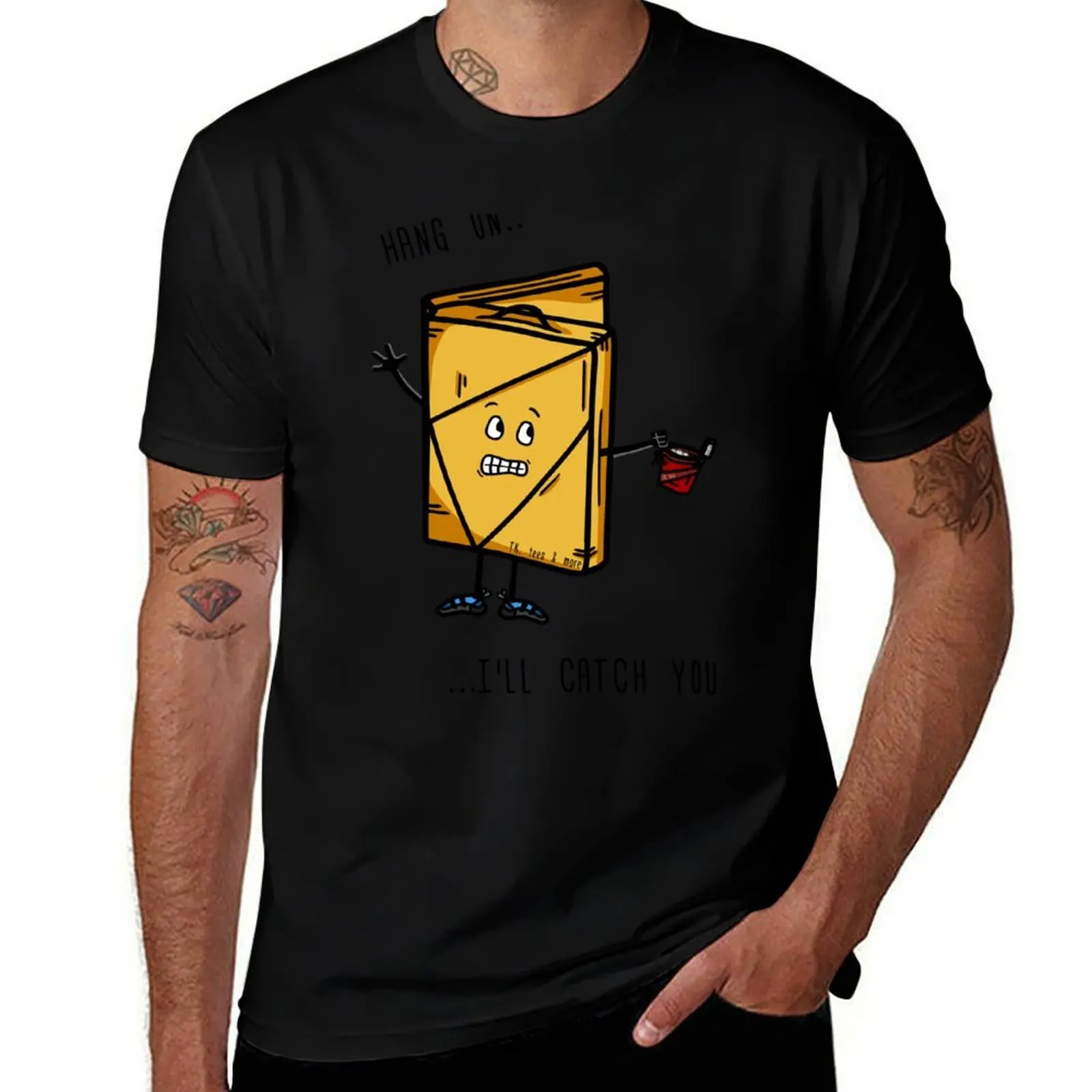 Crash Pad - I'll Catch You If You Fall - Crash pad will always be there for you - LARGE IMAGE YELLOW T-Shirt