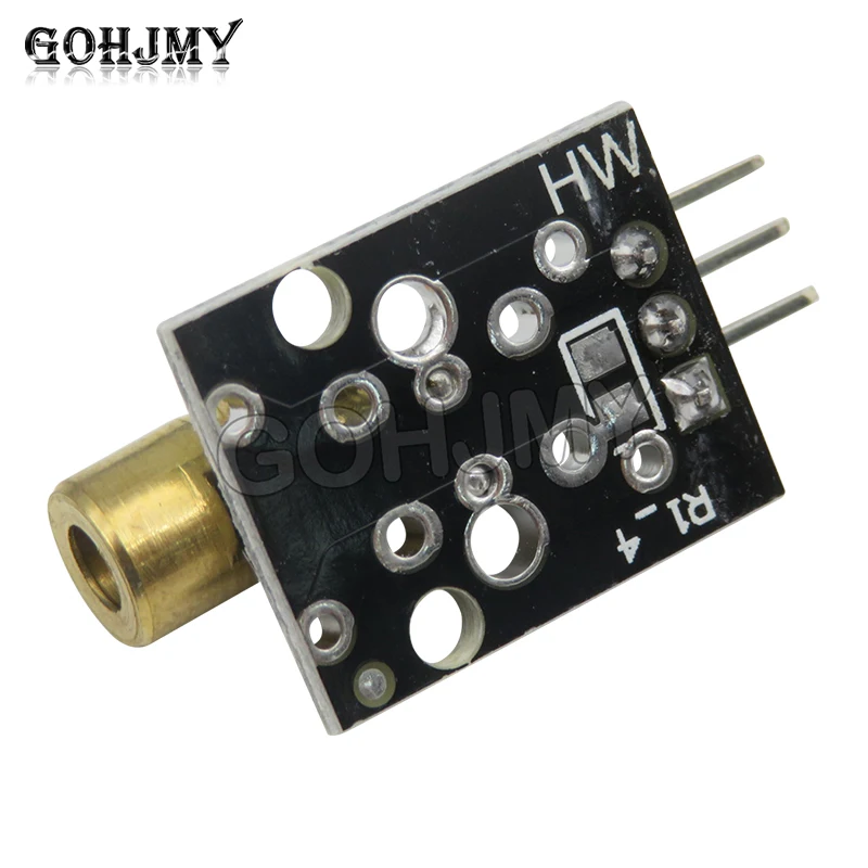 KY-008 3pin 650nm Red Laser Transmitter Dot Diode Copper Head Module GOHJMY
