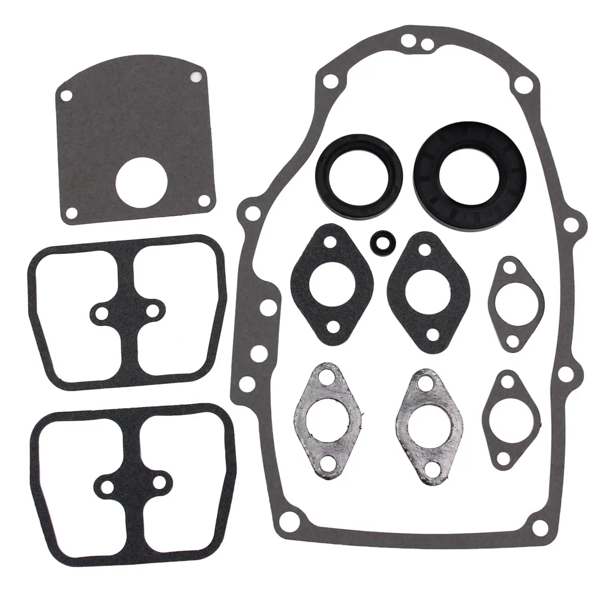 Crankcase Rocker Exhaust Manifold Gasket Set Oil Seals for Kawasaki FH531V Engine
