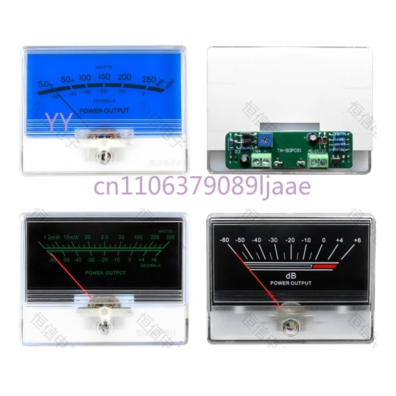

DIY HiFi Pointer VU Meter - Audio Level Meter for Power Amplifier Tube Amp Preamp