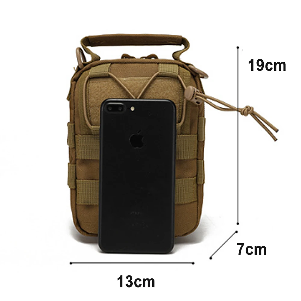 Tactical Bag Outdoor Oxford Shoulder Crossbody Bags Waterproof Hunting Camping Army Mochila Molle Pack Accessories Bag