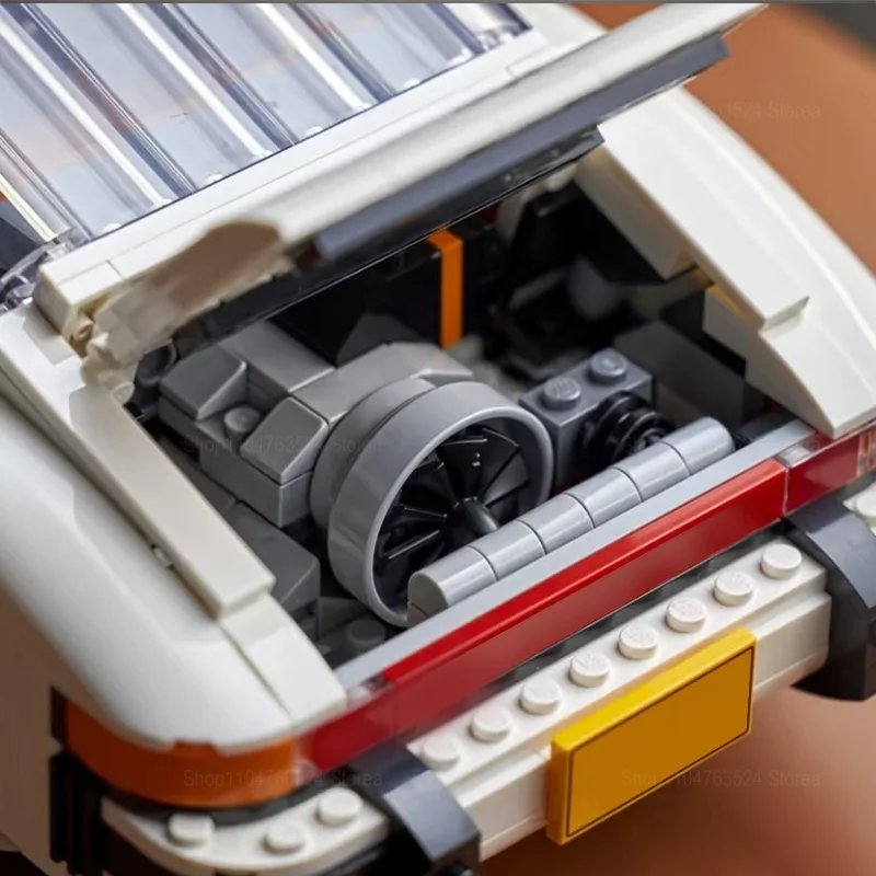 Technical Retro Car Model Building Blocks Set  2in1 Race Classic Model Kit for Adults and Teens DIY Toys 1458pcs Christmas Gifts