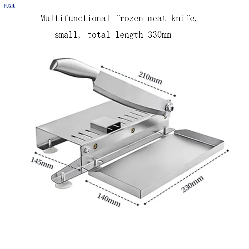 Manual Meat Slicer Slicing Machine Commercial Household Frozen Chicken Duck Fish and Lamb Bone Cutter