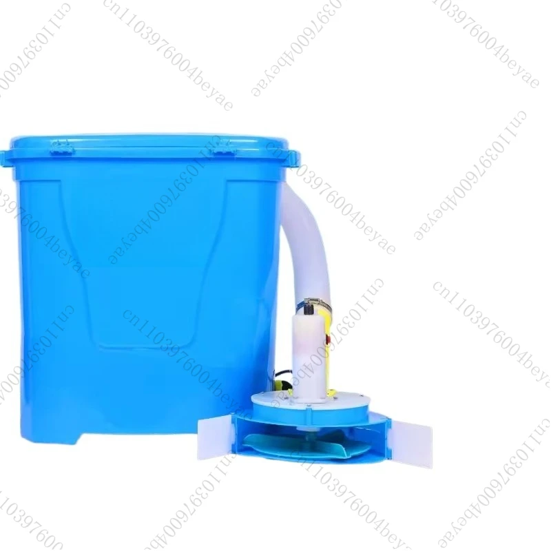 New Electric Fertilizer Spreader Lithium Battery Powered High Power for Farm Lawn Pond Fish Feed Spreader Sowing Machine
