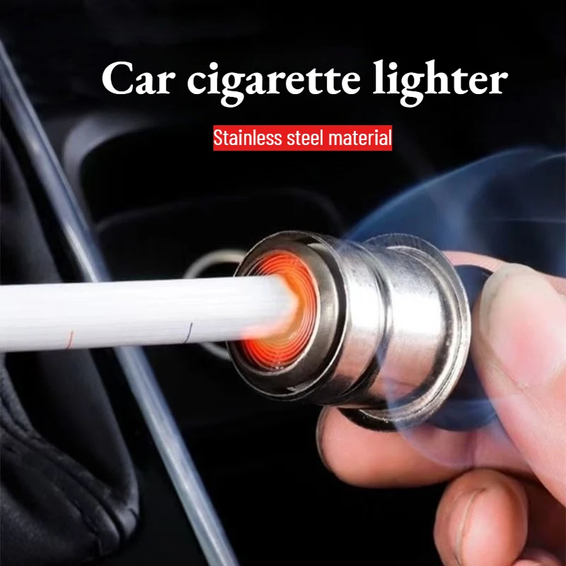 

Metal Car Cigarette Lighter 12V Special Car Lighter Heating Conversion Plug Men's Smoking Accessories for Car