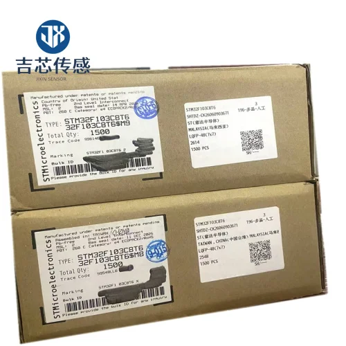 STM32F103C8T6 LQFP-48 ARM Cortex-M3 32-bit Microcontroller - MCU   5PCS/LOTE