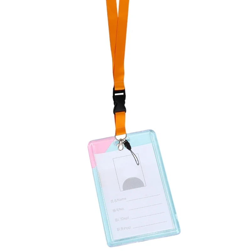 Badge Card Holder Lanyard Phone Lanyard Strap For Office And School Dropship