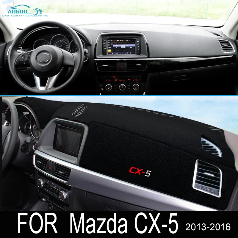 For Mazda CX-5 2013 2014 2015 2016 KE Anti-Slip Mat Dashboard Cover Pad Sunshade Dashmat Protect Carpet Car Accessories