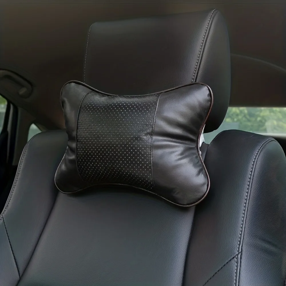 Car Seat Headrest Restraint Auto Safety Head Neck Rest Relax Pillow Cushion Pad Breathable Mesh Car Seat Neck Protector Pillow C
