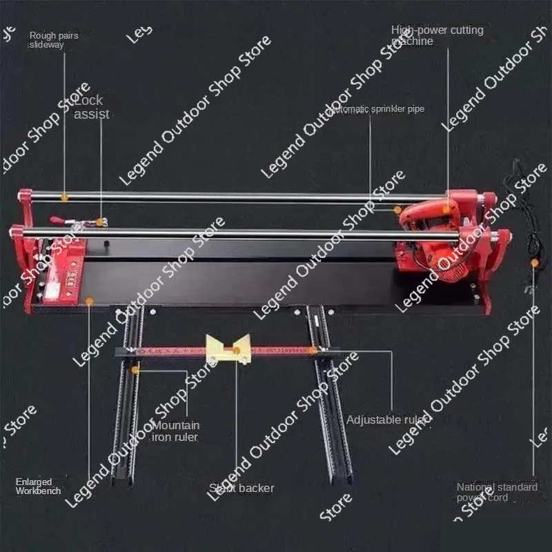 

Multifunctional Desktop 45 Degree Chamfering Machine 220V 1500W Electric Hand Push Cutter for Stone Tile 800 Model