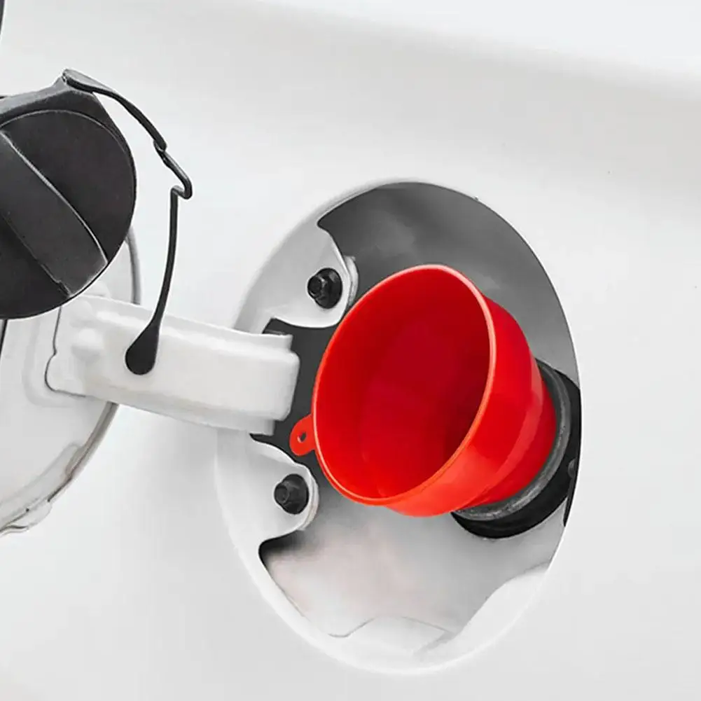Upgrade 1 Stück Auto-Tanktrichter mit Filter, Öl- und Kraftstoff-Füllwerkzeug, Motorrad-Öltrichter, Autozubehör – Detail 11
