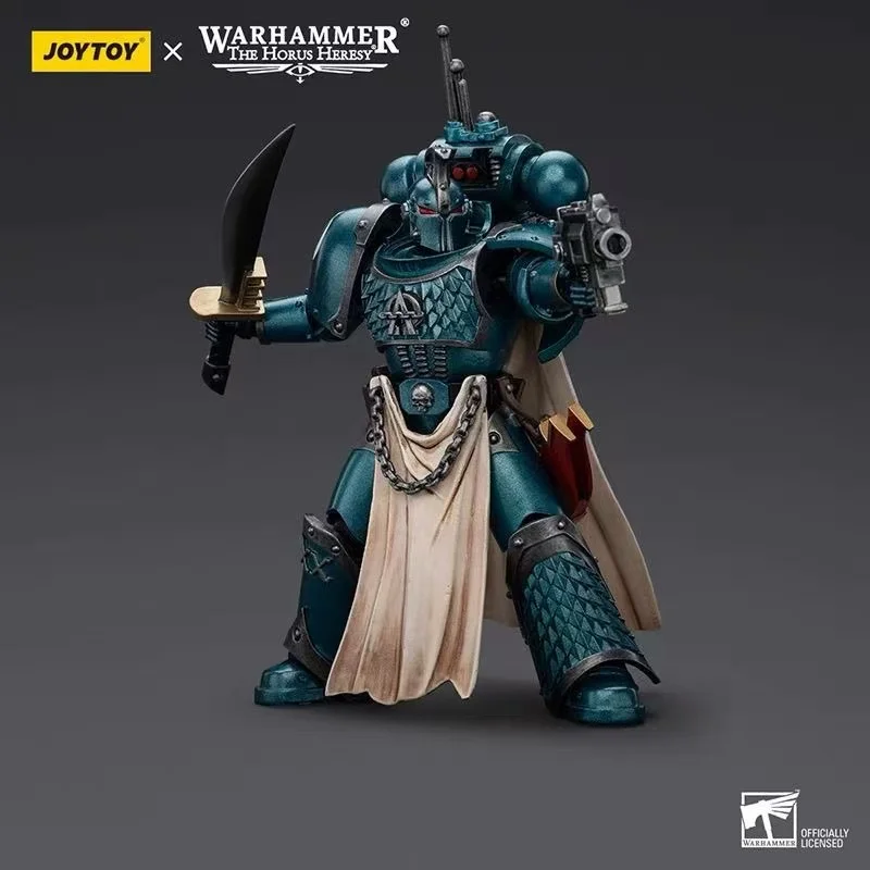 [NA STANIE] JOYTOY Warhammer 30K 1/18 Figurki Akcji Legion Alfa Legion Przezwiast z Mieczem Mocy Anime Militarne