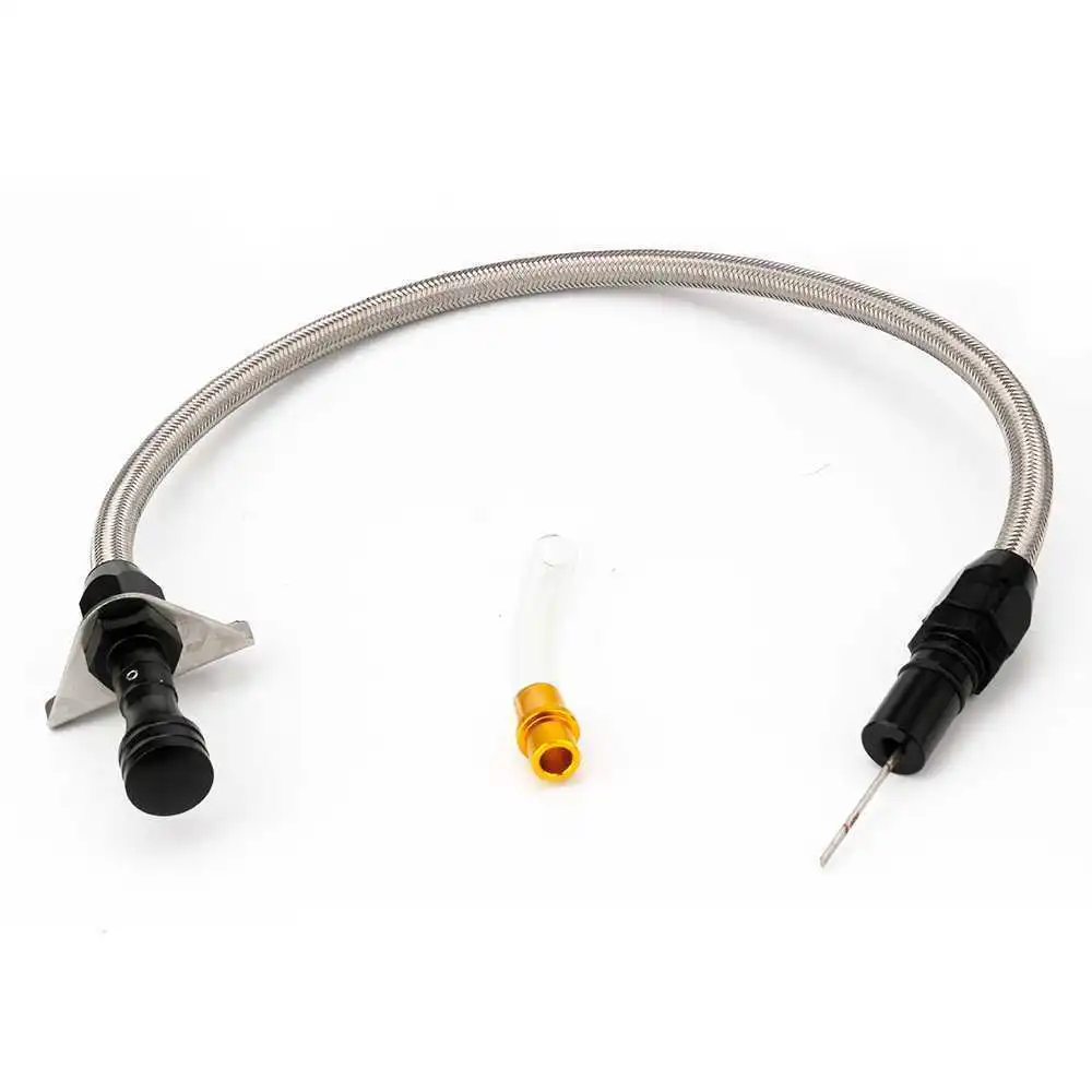 FOR Chevy GM Flexible Stainless 350 Transmission Dipstick TH350 Tranny SBC BBC 530MM Trans view 5