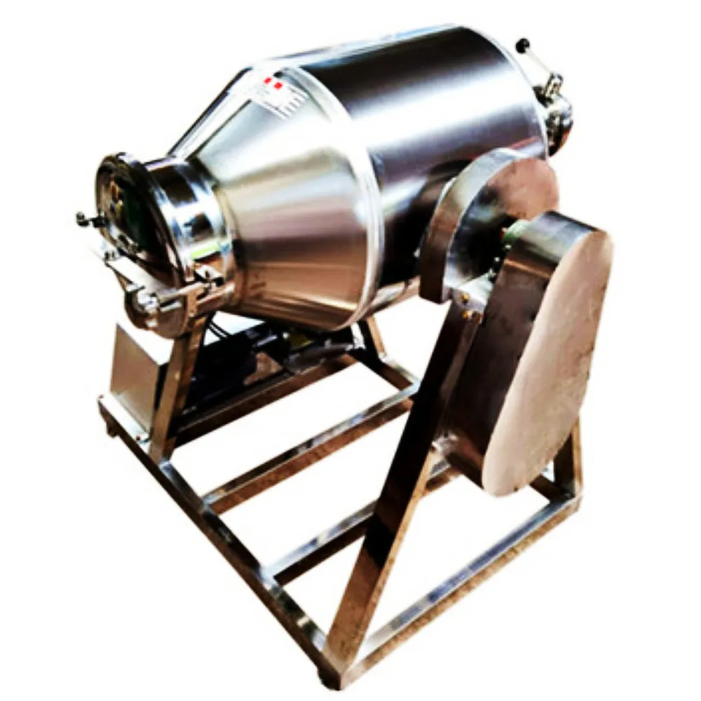 Dry powder spice premix premixer 50KG100KG200KG stainless steel drum mixer