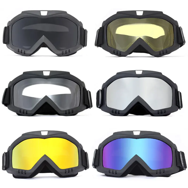 Windproof Goggles HD Motorcycle Outdoor Sports Sun Glasses Eyewear Riding Motocross Ski Summer UV Protection Sunglasses Masks