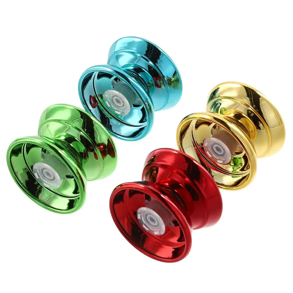 Fashion Yoyo Professional Magic Yoyo Aluminum Alloy Metal Yoyo Bearing with Spinning String Children\'s Classic Yoyo Toy Hot Sale