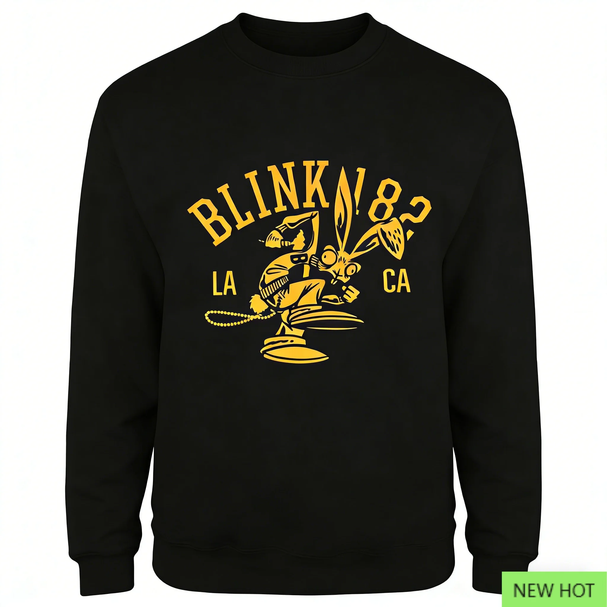 

Толстовка Blink-182 Band LA CA Design, черная одежда, повседневная уличная одежда унисекс для любителей панк-рок