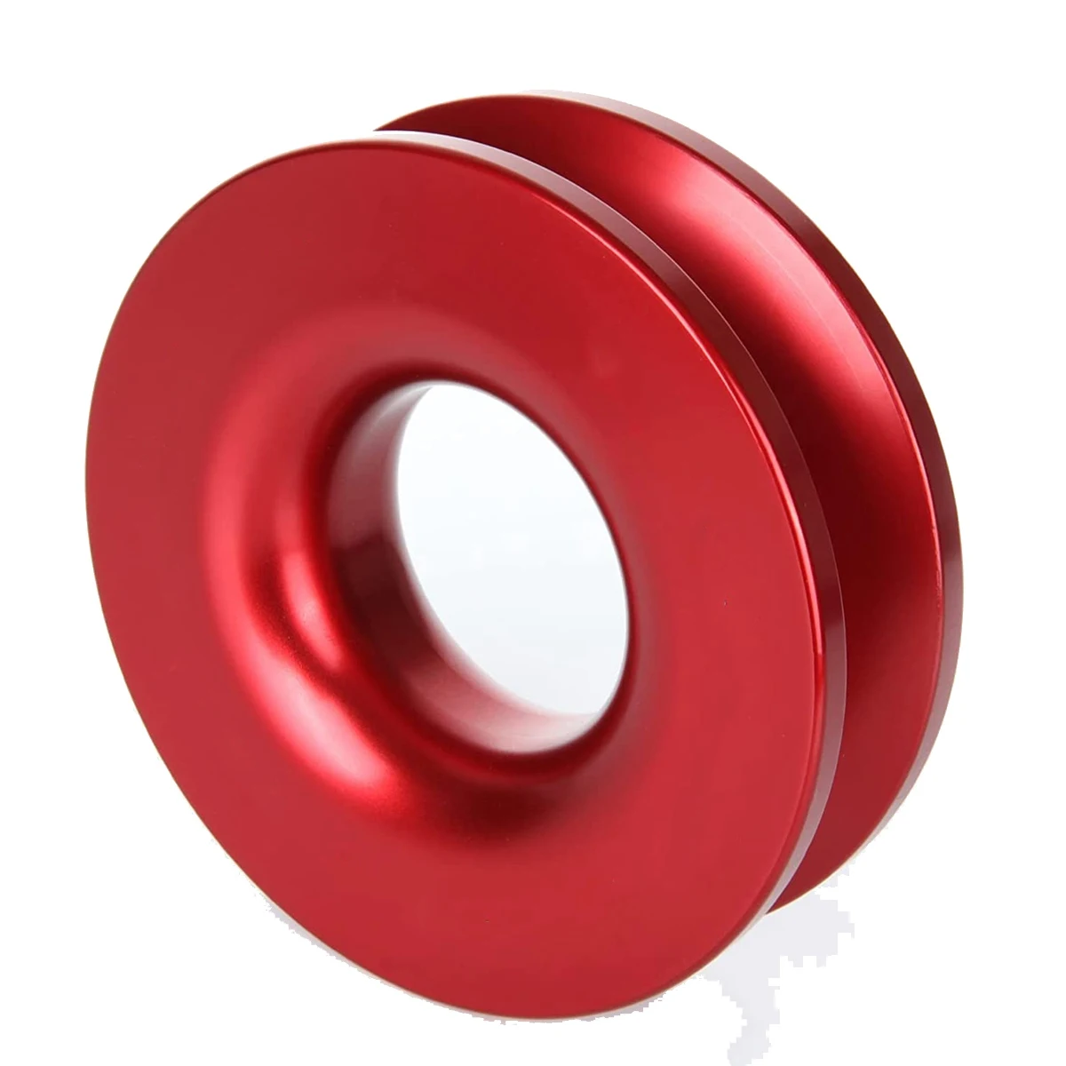 حلقة استعادة تكبل ناعمة، حلقة استرداد ونش انتزاع لشاحنة ATV UTV SUV Recovery 41000 رطل، أحمر للبيع بالتجزئة