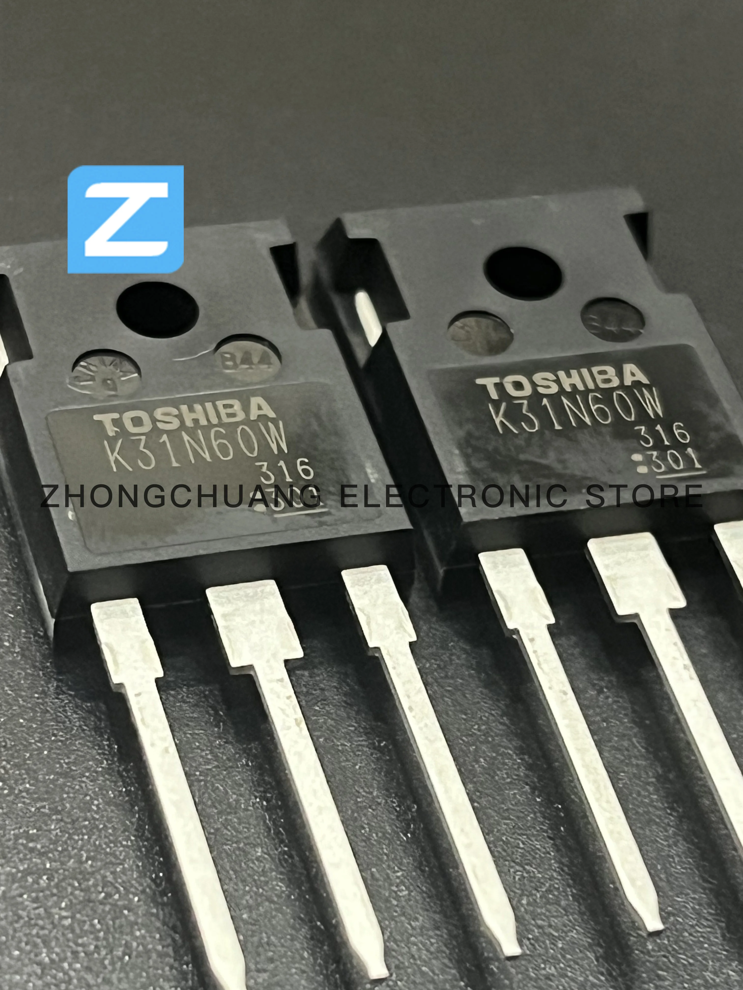 1-10 Buah TK31N60W K31N60W TO-247 600V 30.8A N-channel MOSFET Baru Asli