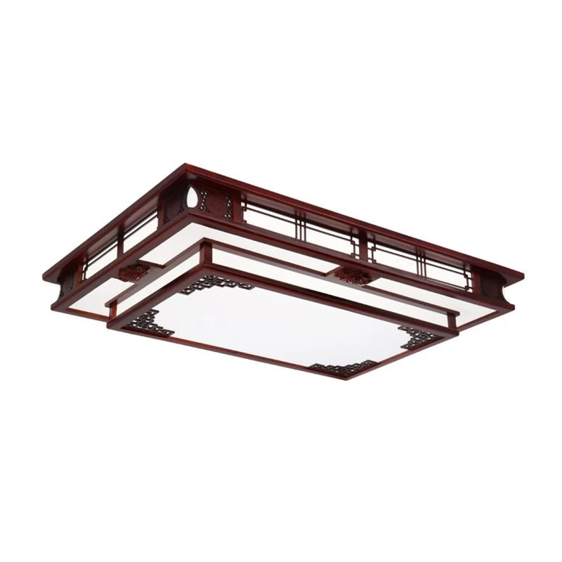 

New Chinese retro ceiling lamp home smart Chinese style restaurant