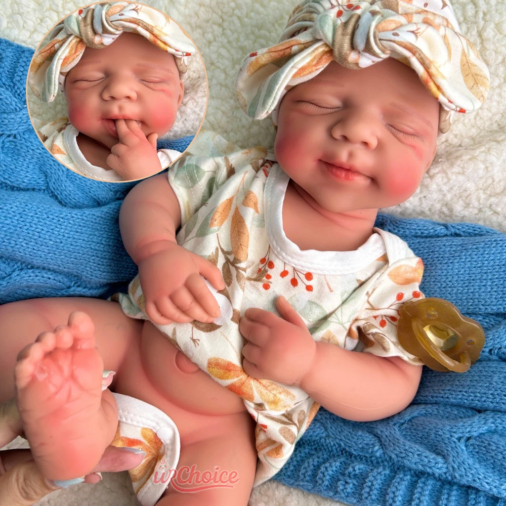 20インチの開口部が大きく、リアルなシリコン製のリボーンドール、女の子/男の子、手作り、血管が見える、柔らかいリボーンドール、認知症の方へのギフト