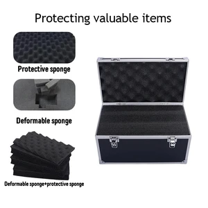 Aluminum alloy toolbox, outdoor vehicle kit, portable safety equipment, suitcase, outdoor safety equipment 12 Main Sales Tool Bag Complete - №10