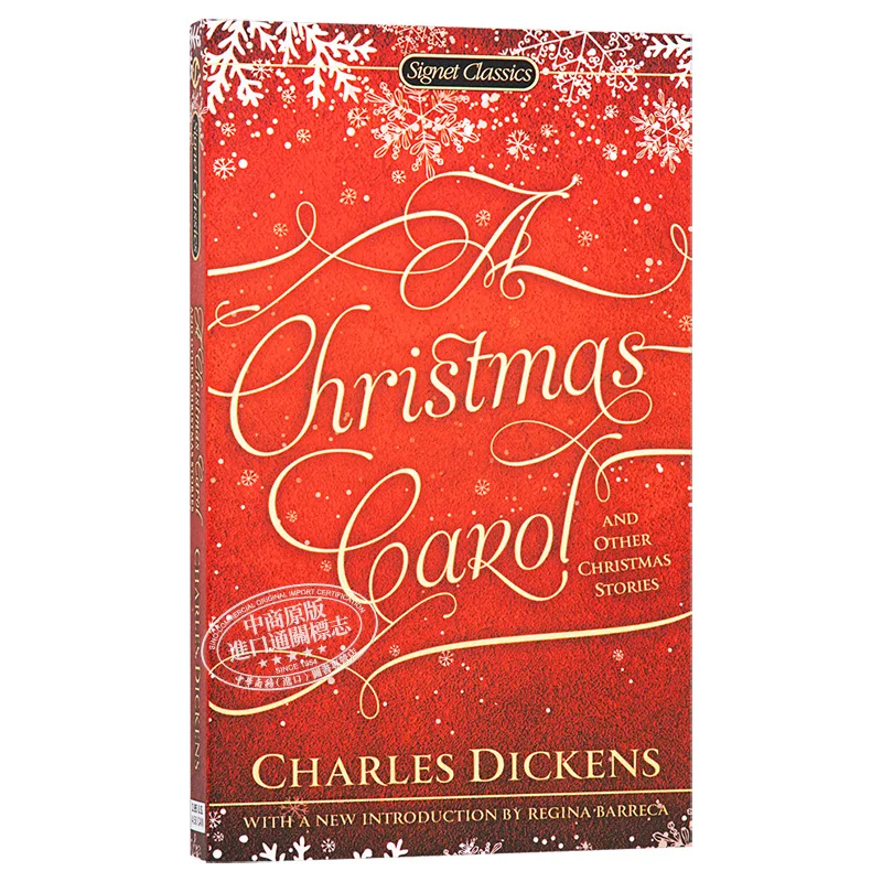 

"A Christmas Carol and Other" English Original Novel Book World Famous Literature Fiction Books Christmas Gifts for Kids