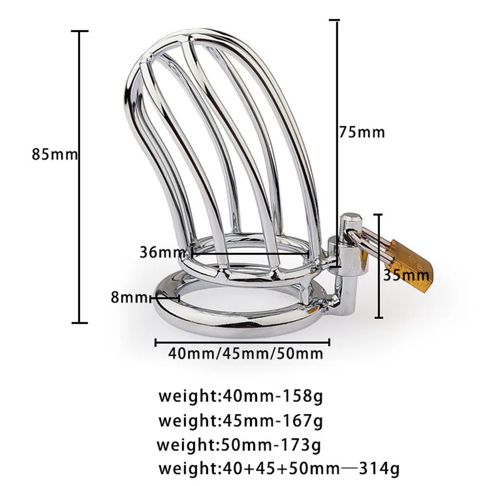 Male Chastity Cage Anti Cheating Penis Control Restraint Chastity Device BDSM Adult Erotic Toys Store   уретральные игрушки муж