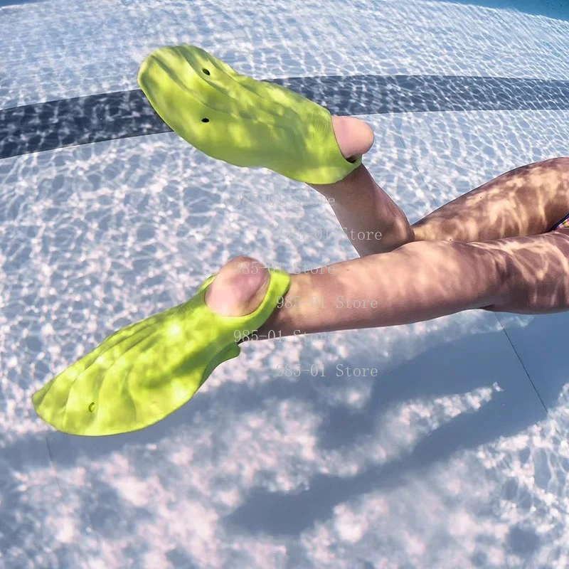 Freestyle Swimming Training Paddles Portable Swim Fins Equipment