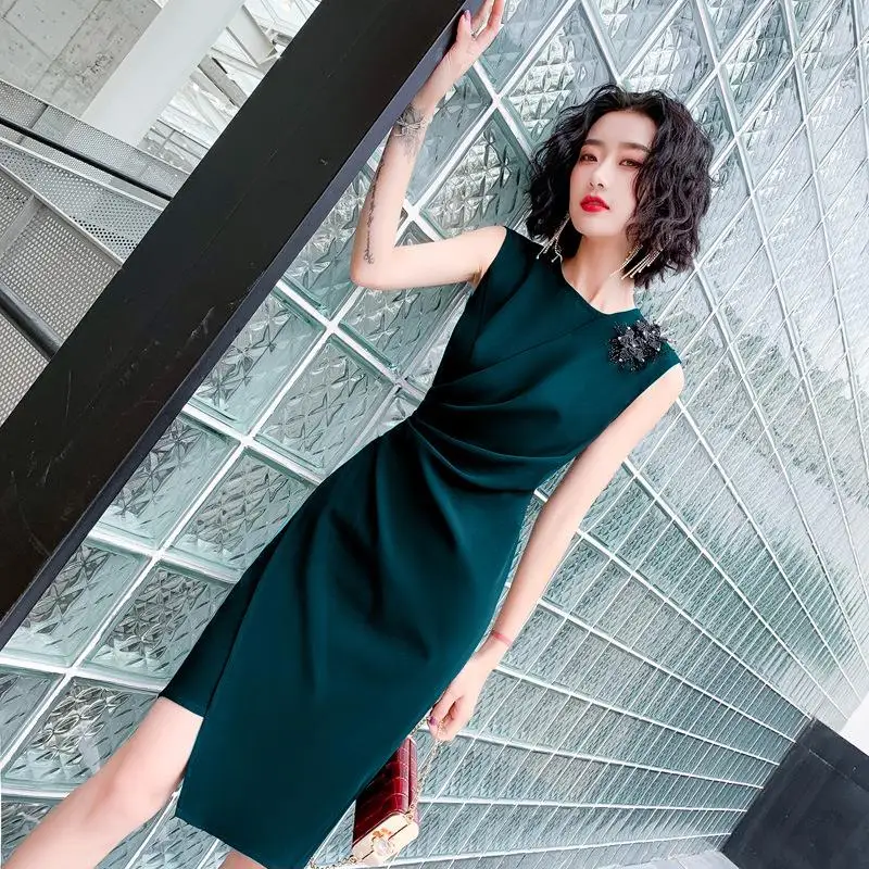 

Ele ort Evening Dr for Women Host Festival Ball Gown High Waist Polyester Fiber Spring Season No Brand Registered