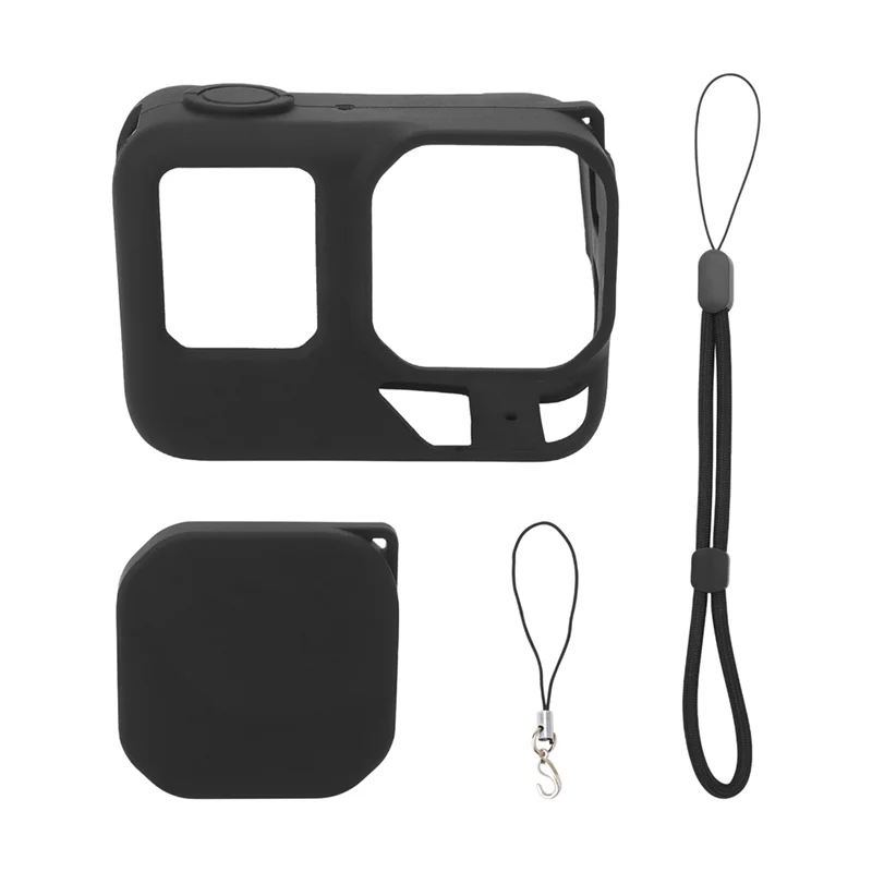 

HOT!A72T For Ace Pro2 Silicone Case Rubber Shell Protector Silicone + Lens Cap Cover Camera Accessories