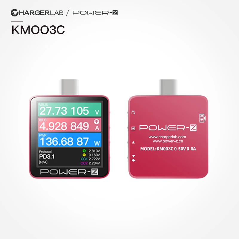 KM003C ChargerLAB POWER-Z 240W PD3.1, UFCS protocol tester  power meter