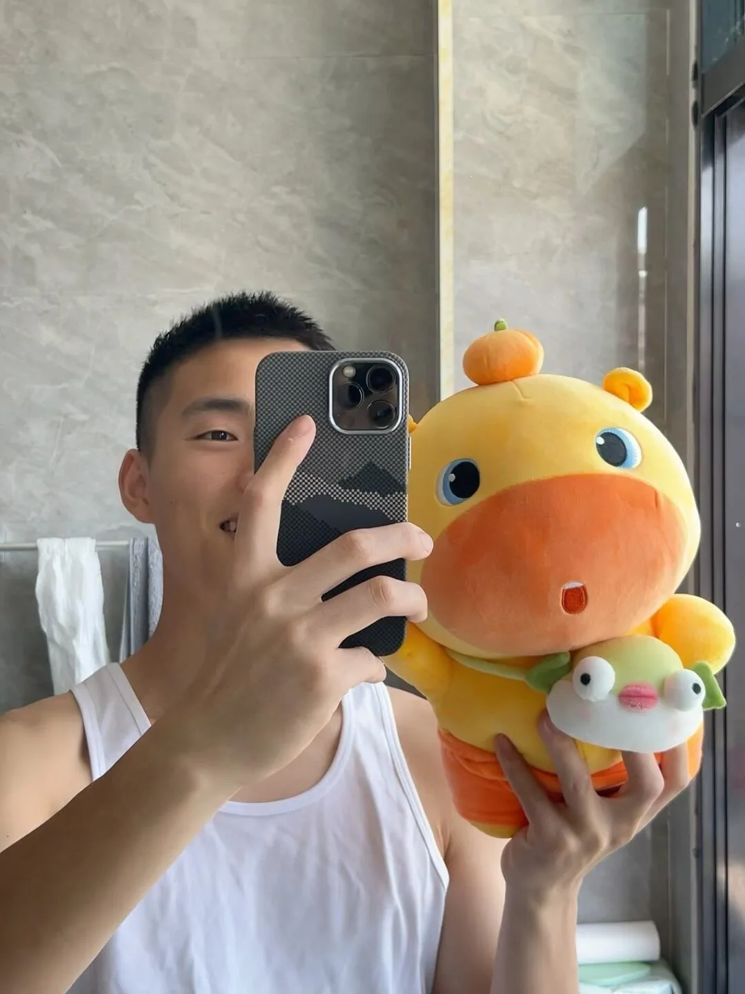 Plush Doll Orange Capybara Lulu Soft Stuffed Toy Pufferfish Crossbody Bag Throw Pillow For Sofa Home Decoration Adult Gift