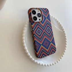 Luxury Slim Carbon Fibre Pattern Frameless Rugged Armor Case For iPhone 17 16 15 14 13 12 Pro Max Heat Dissipation Retro Cover