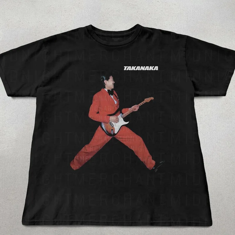 Masayoshi Takanaka T-Shirt, Japanese music shirts, Takanaka Graphic tee, Band tees, Trendy Shirts, Music Shirts, Takanaka Album tee, Unisex