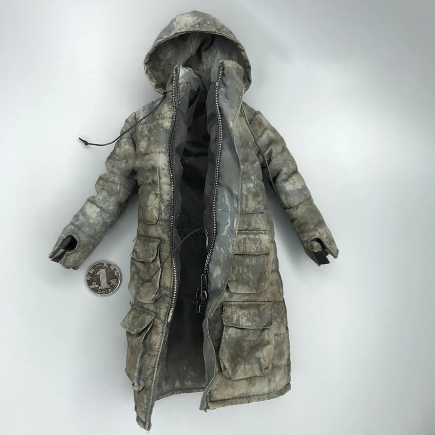 

3ATOYS YAMA 1/6 Male Soldier Original Down Jacket Overcoat High Quality Model Fit 12'' Action Figure Body In Stock