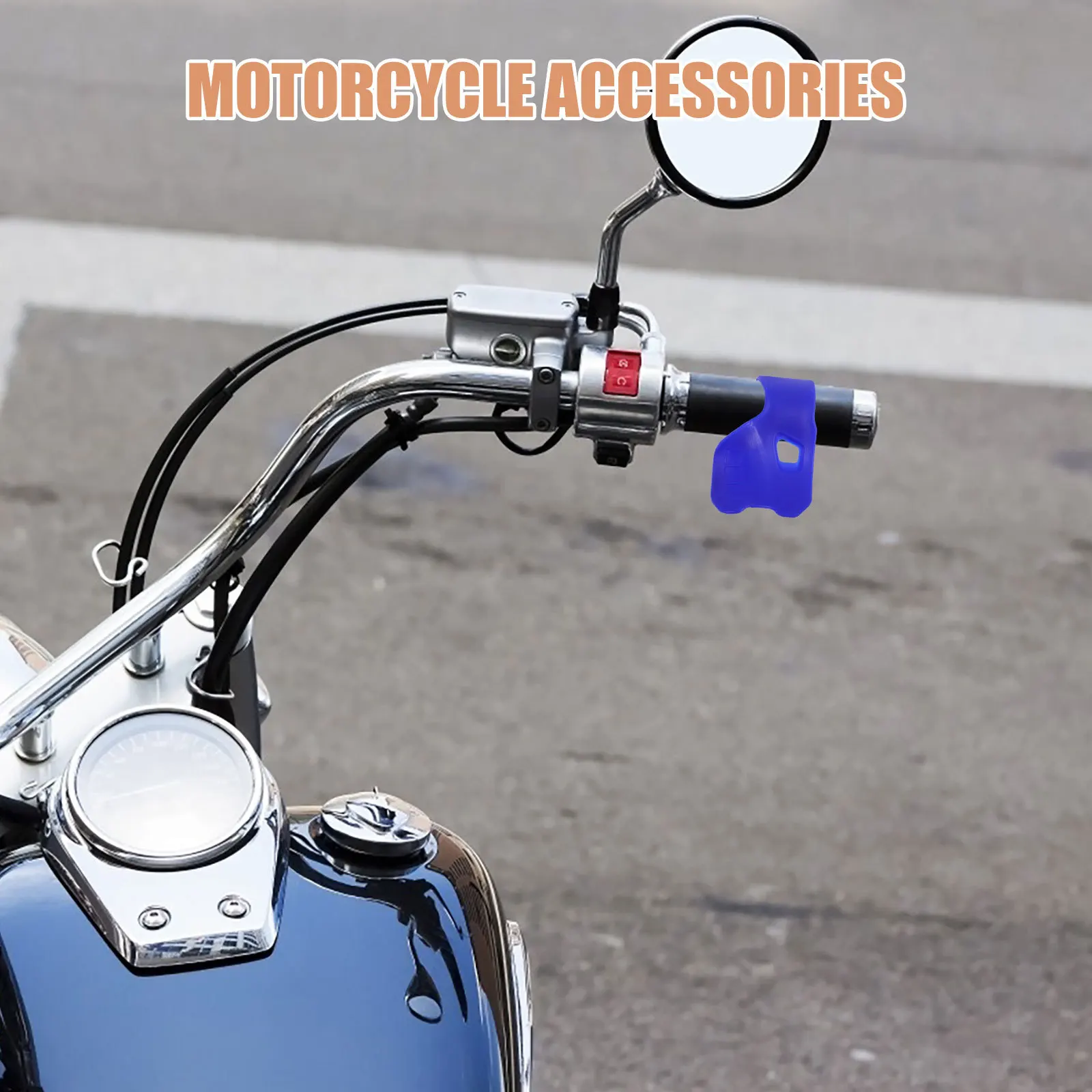 

5Pcs Motorcycle Cruise Throttle Assist Clip Long Distance Hand Universal Motorbike Scooter Handlebar Repair Part