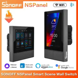 SONOFF NSPanel Smart Scene Wall Switch eWelink APP Control HMI All-in-One Control Panel Works With Alexa Google Home Siri Alice