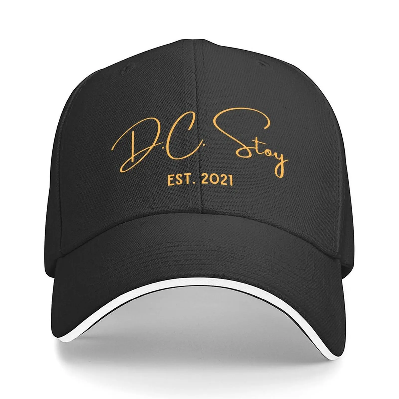 

D.C. Stoy (Gold Print) Baseball Cap Hat Beach Trucker Cap Sun Cap New Hat Women's Golf Wear Men's